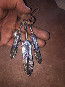 Iron Feather Necklace